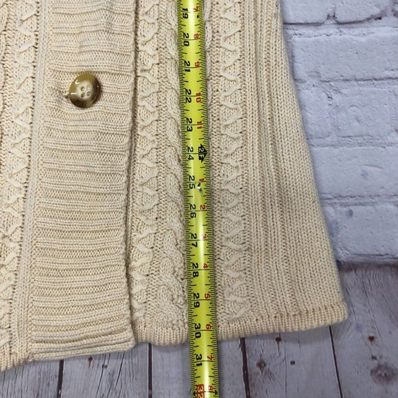 Banana Republic Extra Fine Merino Wool Cardigan Sweater Size Small M121 -11 - Picture 4 of 15